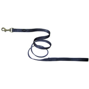 Single Thick 4' Leashes with Brushed Nickel Finish