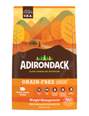 Adirondack Weight Management Grain Free Dog Food