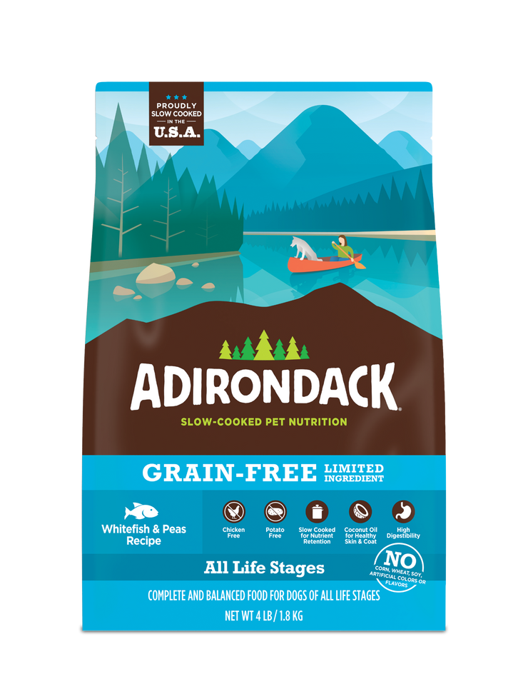 Adirondack Limited Ingredient & Grain Free Dog Food