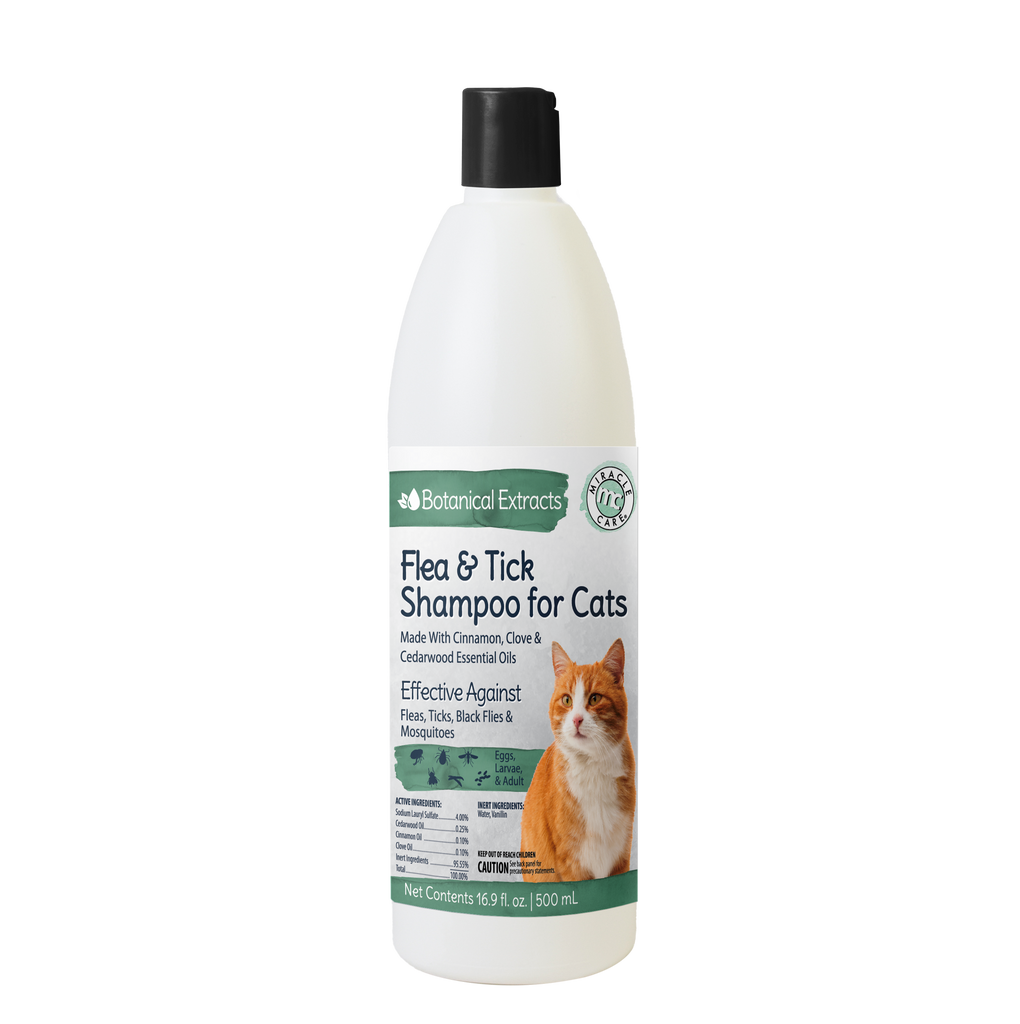 Botanical Extracts Flea Tick Shampoo for Cats