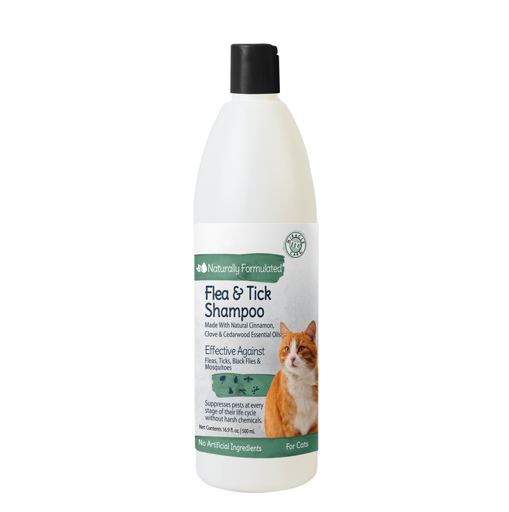 Natural Flea Shampoo for Cats