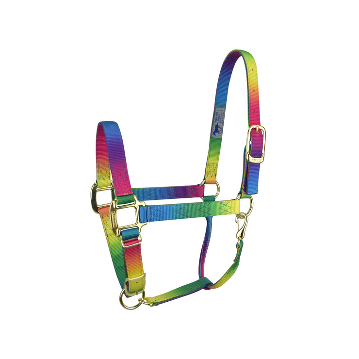 3/4” Quality Nylon Halters with Adjustable Chin Strap & Snap