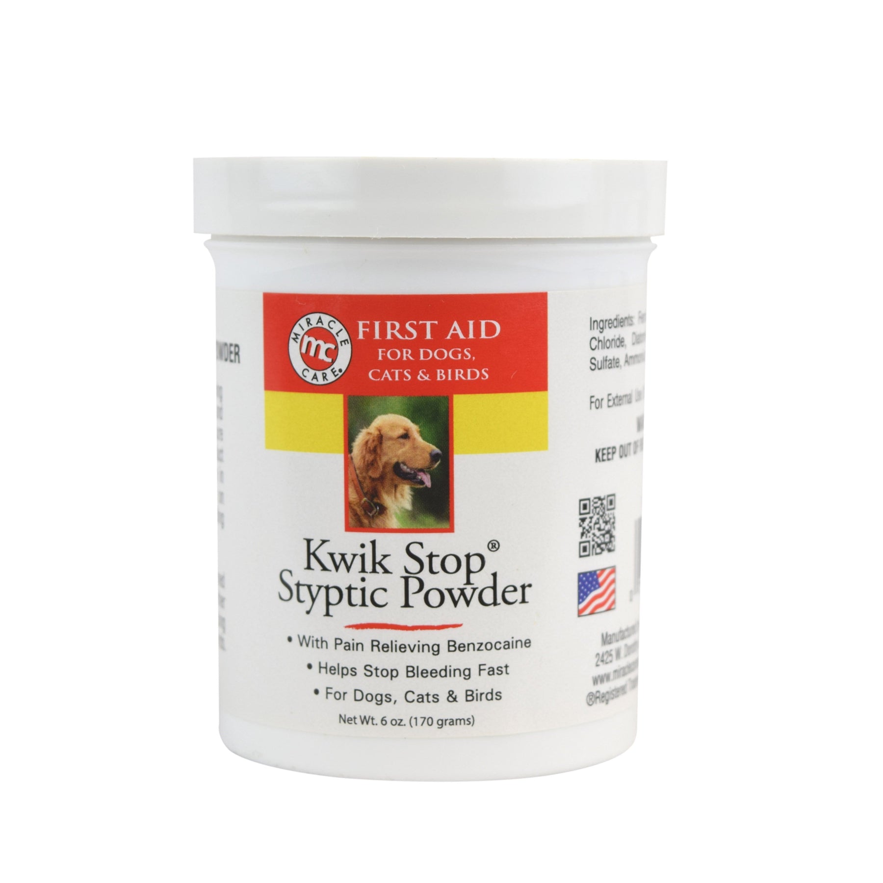 Kwik Stop Styptic Powder – Miracle Pet