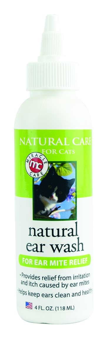 Natural Ear Wash for Cats - Ear Wash - Miracle Care - Miracle Corp