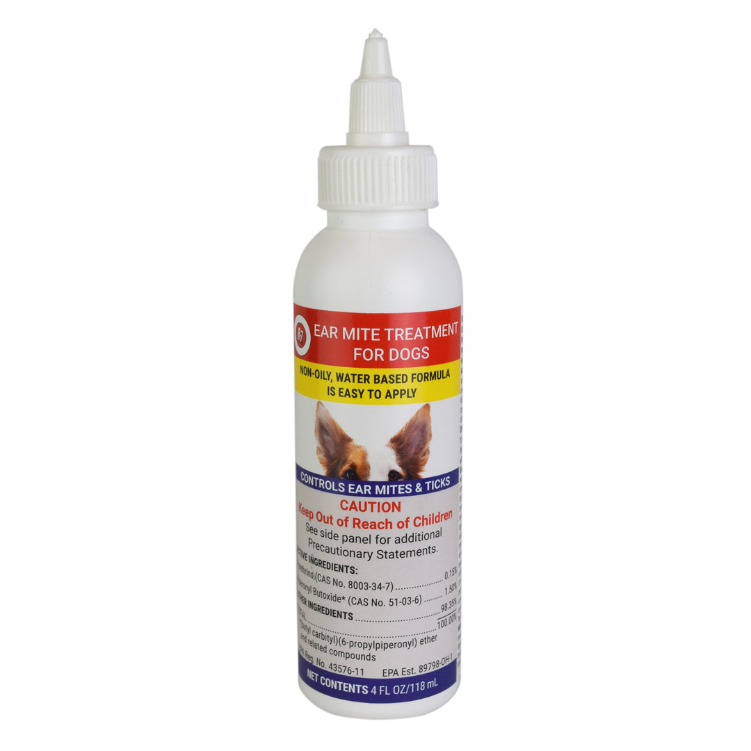 Dog md ear mite and tick treatment best sale