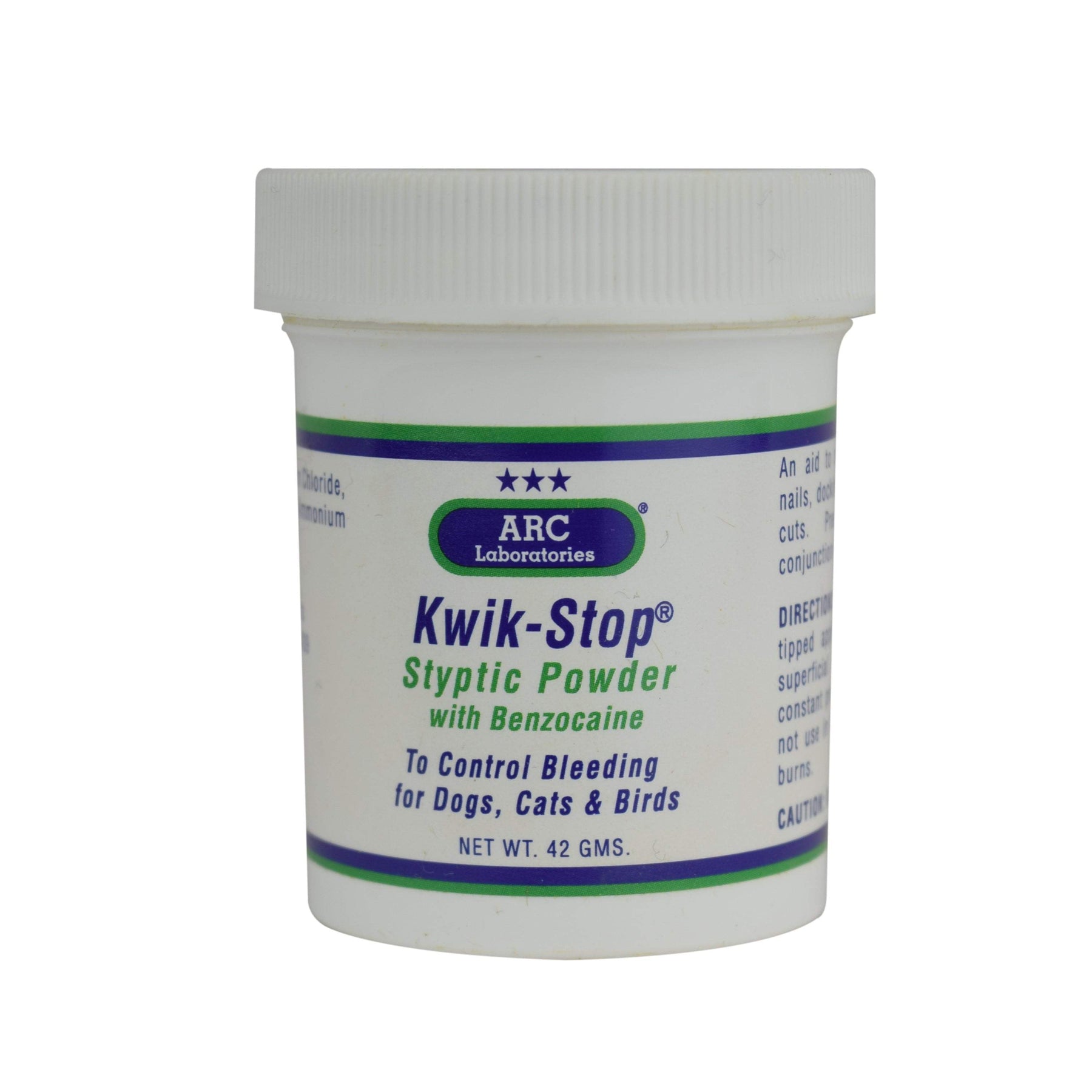ARC Kwik Stop Styptic Powder Miracle Pet