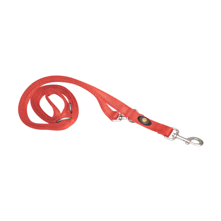 Double Thick Multi-Use/Euro Leash with Brushed Nickel Finish