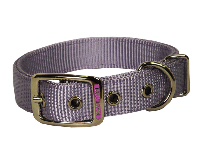 Classic Double Thick Buckle Collars, Large 18” - 26” - Collar - Hamilton - Miracle Corp