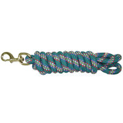 Poly Lead Rope with Bolt Snap, Confetti Pattern - Lead - Hamilton - Miracle Corp