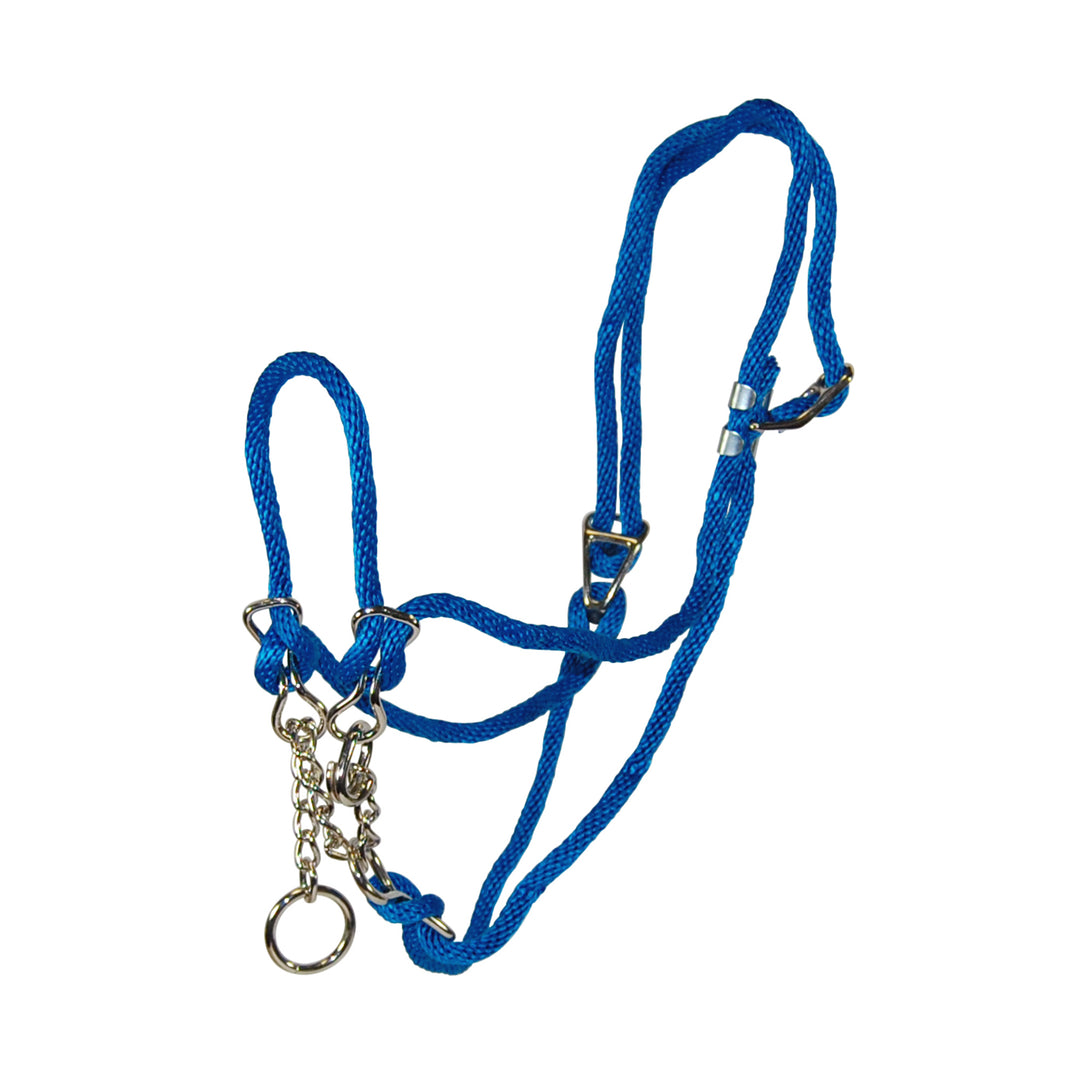 CIYODO Braided Rope Halter For Cattle, Cows & Goats – Durable Wear-Resistant Head Bridle, Adjustable Fit, For Safe Farm Handling & Restraint