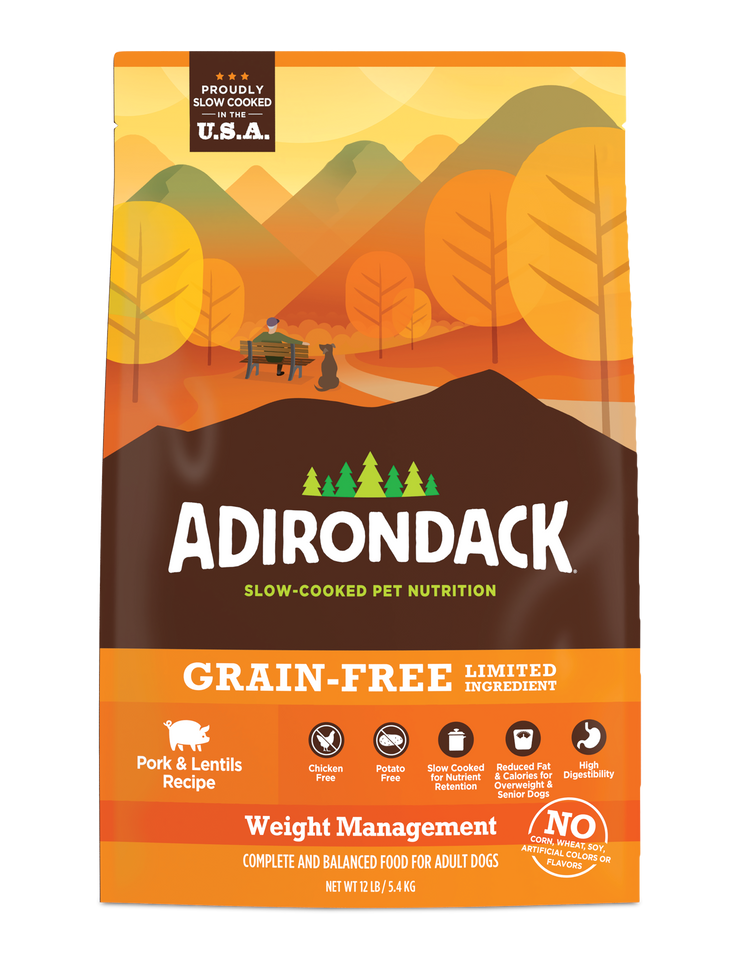 Adirondack Weight Management Grain Free Dog Food