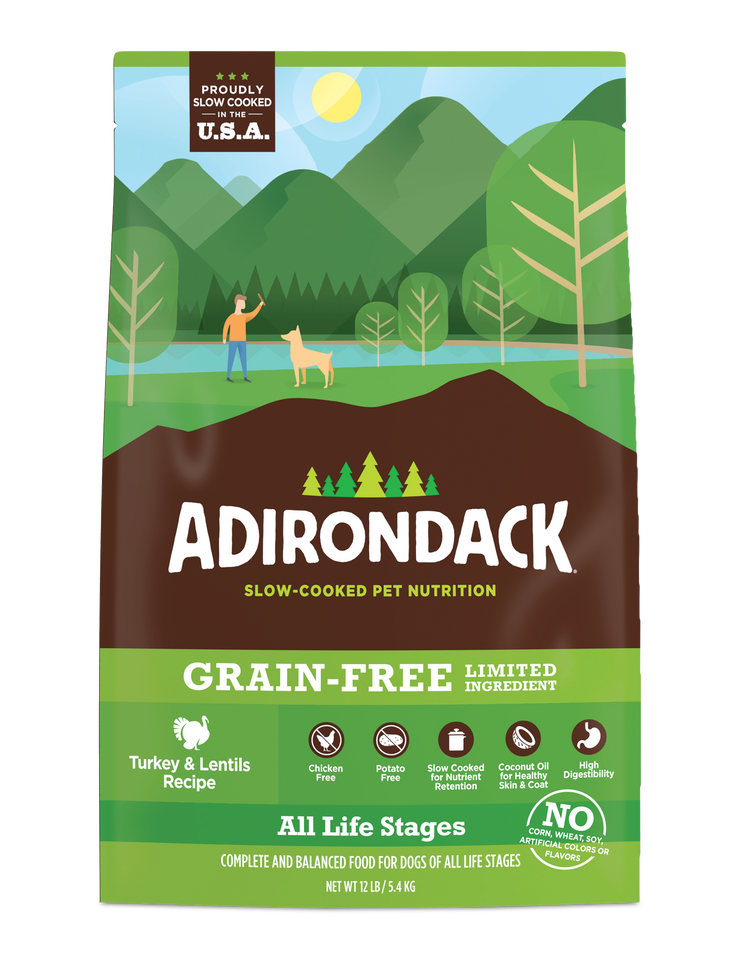 Adirondack Limited Ingredient & Grain Free Dog Food