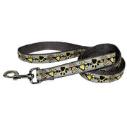 Fashion Single Thick Leash with Ribbon Overlay - Collar - Hamilton - Miracle Corp