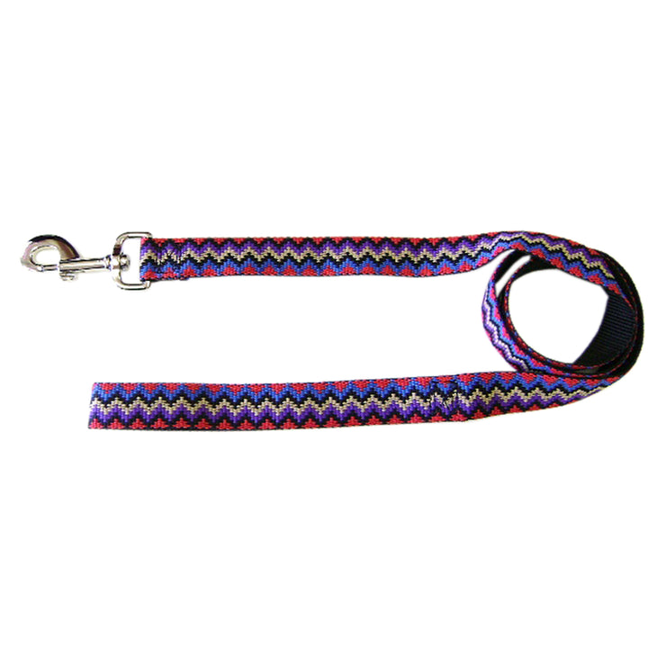 Single Thick 6' Weave Print Leashes